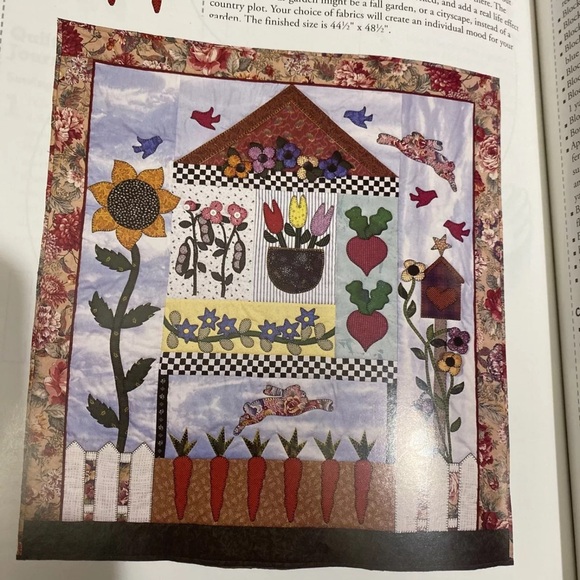 1995 Buttonhole Stitch Applique book - Picture 7 of 7